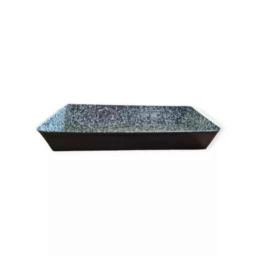 Hagyományos zománcozott tepsi 35x17cmx6cm