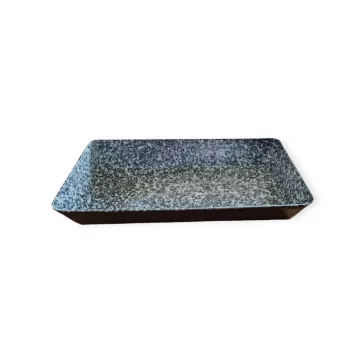 Hagyományos zománcozott tepsi 35x17cmx6cm