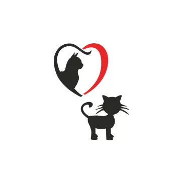 Arc és testfestő sablon - Cicák minta