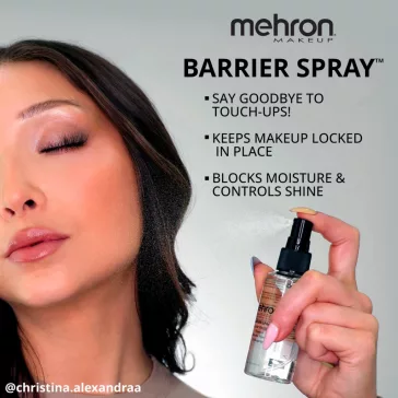   Mehron Barrier Utántöltő - festék, smink rögzítő 266ml