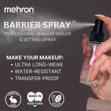Mehron Barrier Utántöltő - festék, smink rögzítő 266ml