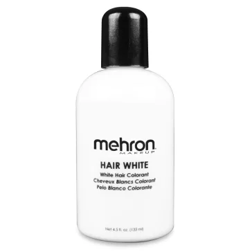 Mehron Hair White Ecsettel Fehér hajszínező 130 ml