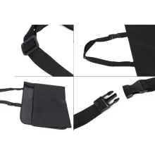 105x50 cm-es fekete vízálló autós ülésvédő szőnyeg kutyáknak