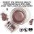 Mehron Metallic Powder Rose + - Mixing Liquid 