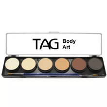 TAG SKIN COLOUR PALETTA + 2 ecset 6x10gr