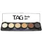 TAG SKIN COLOUR PALETTA + 2 ecset 6x10gr