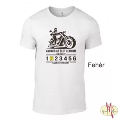 Kereknyakú Póló - Amikor az élet...Chopper