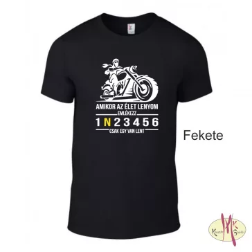 Kereknyakú Póló - Amikor az élet...Chopper
