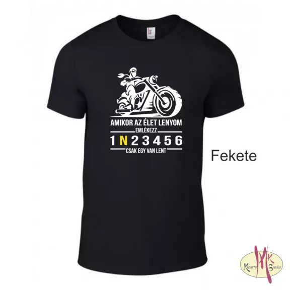 Kereknyakú Póló - Amikor az élet...Chopper
