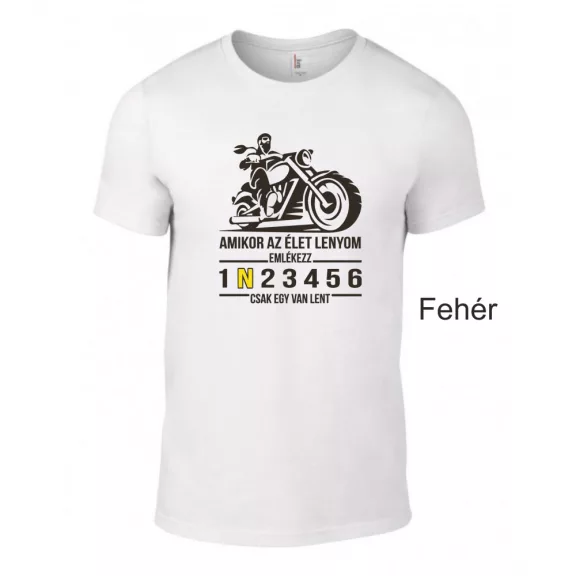 Kereknyakú Póló - Amikor az élet...Chopper