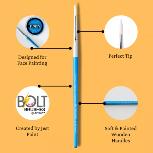 Bolt by Jest Paint Diamond arcfestőecset  Round #5 kerek 