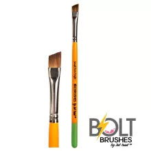 Bolt by Jest Paint Short Small FIRM Angle arcfestőecset lapos ferde 1/4"