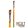 Bolt by Jest Paint Short Small FIRM Angle arcfestőecset lapos ferde 1/4"
