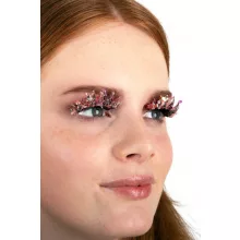 PXP Candy Luminous Chunky csillámos szempillák Calypso stílusú pink sárga 41424