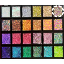 Fusion Glitter csillámkrém  utántöltő Mardi Gras  UV