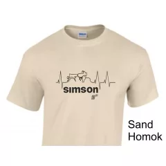 Póló - Simson S51 EKG - Egyedi retro megjelenés a legendás motor szerelmeseinek