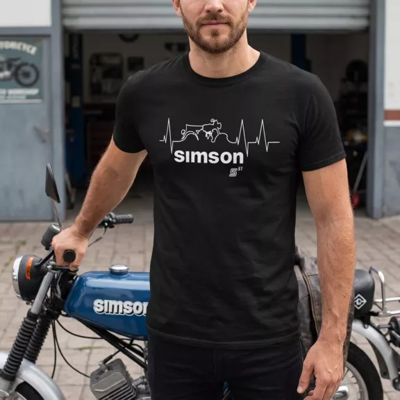 Simson S51 EKG Póló – Retro stílus a legendás motor szerelmeseinek