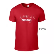 Póló - Simson S51 EKG - Egyedi retro megjelenés a legendás motor szerelmeseinek