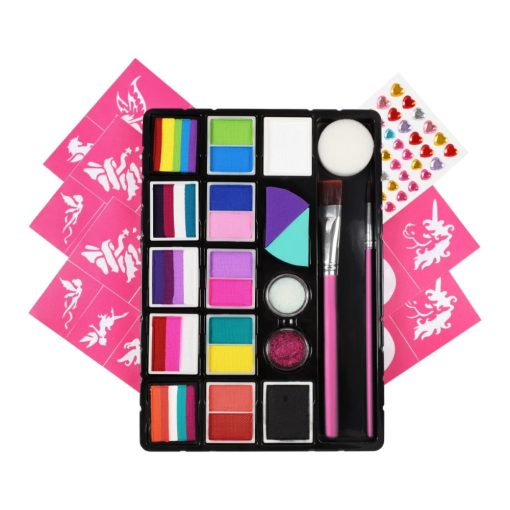Fusion Body Art  Unicorn & Fairy arcfestés készlet -  Face Painting Kit