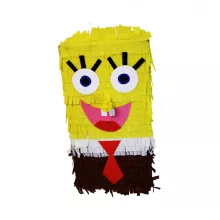 SpongyaBob Kockanadrág alakú színes party pinata szülinapi bulira.
