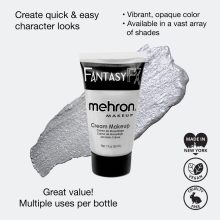 Mehron Fantasy FX – Silver - Ezüst 30ml