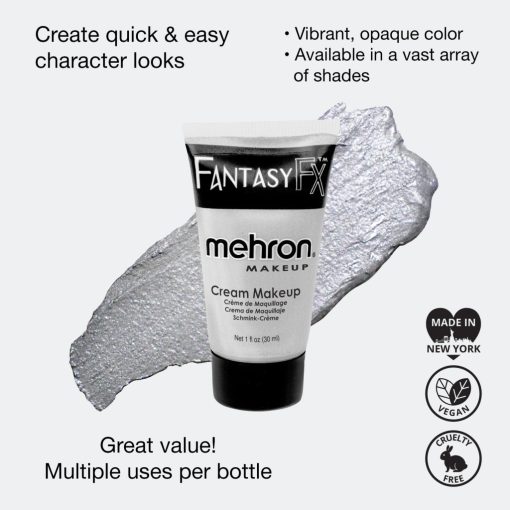 Mehron Fantasy FX – Silver - Ezüst 30ml