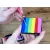 Leanne's Rainbow kerek arcfestőecset 2-es