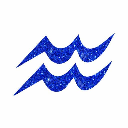 Csillámtetoválás sablon - Csillagjegyek Vízöntő 489