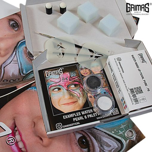 Grimas arcfestő készlet Gyöngyház színek