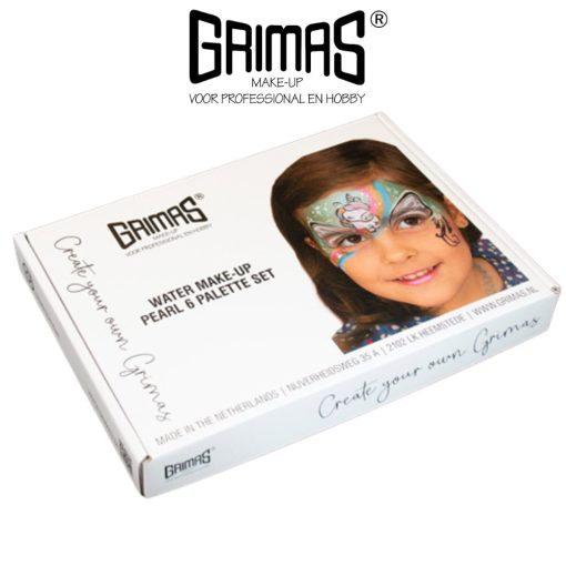 Grimas arcfestő készlet Gyöngyház színek