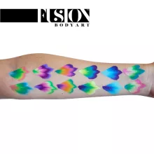 Fusion csíkos arcfesték paletta – sellők és Unikornisok - Mermaids & Unicorns