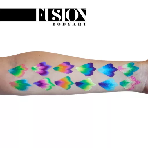 Fusion csíkos arcfesték paletta – sellők és Unikornisok - Mermaids & Unicorns