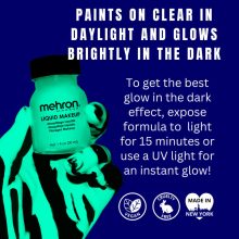 Mehron Folyékony - Liquid Glow-in-the-Dark (30 ml)