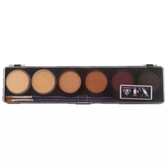 Diamond FX 6 színű arcfesték készlet - Skin Tones 6x10g 