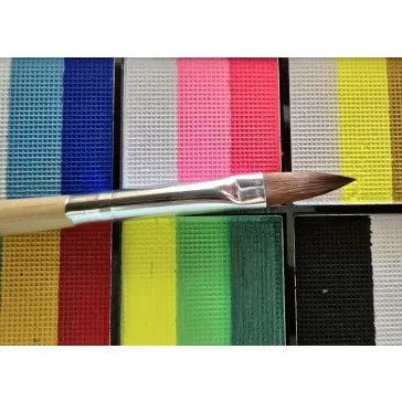 Oranjolie Professional lapos szirom ecset 10-es