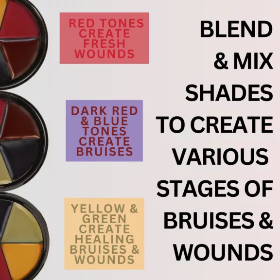 Mehron Pro FX Bruise Wheel - Zúzódás effektek