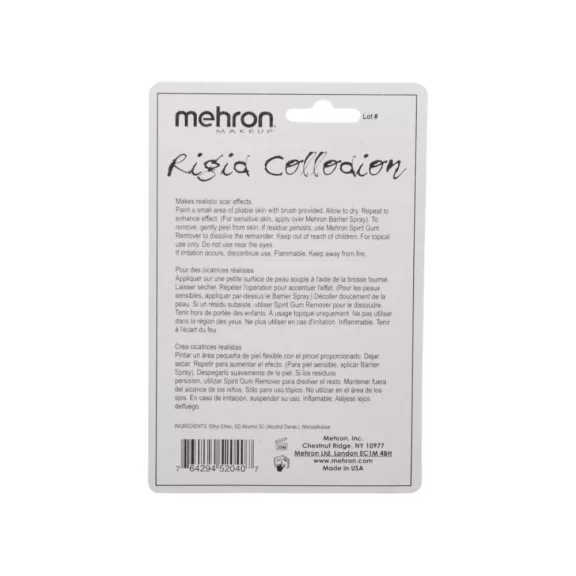 Mehron ecsetes Rigid Collodion 4 ml