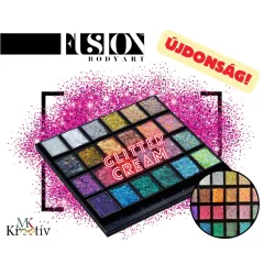   Fusion Glitter csillámkrém  Magic Sparkles 24 színű paletta