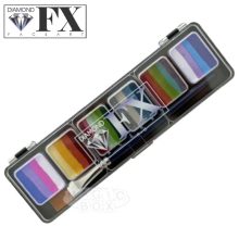 Diamond FX csíkos paletta SPARKLE - Touch of Metallic (6x6g)