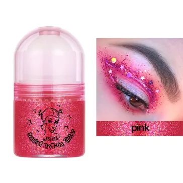 Roll-On glitter gel Pink