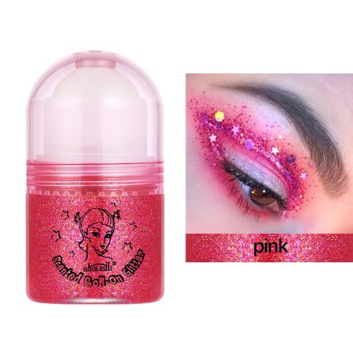 Roll-On glitter gel Pink
