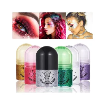 Roll-On glitter gel Pink