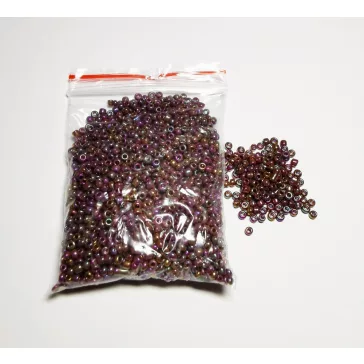 Kásagyöngy - színjátszó  25g több színben 2 mm