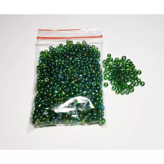 Kásagyöngy - színjátszó  25g több színben 2 mm