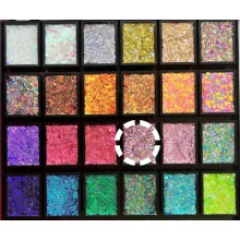Fusion Glitter csillámkrém  utántöltő  Lavender Fields UV