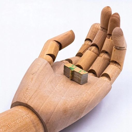 Neodímium mágnes 3M öntapadós 30x10x1mm 10 db/cs