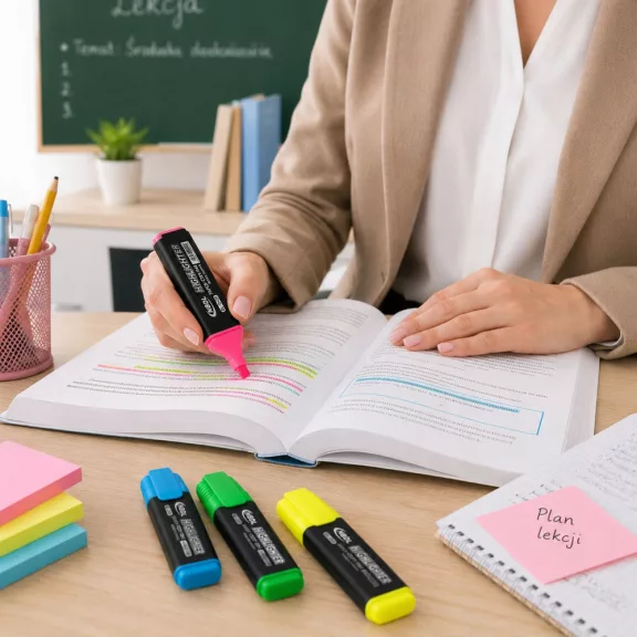 4 darabos színes, vágott hegyű neon szövegkiemelő készlet pink, kék, zöld és sárga színekben iskolai és irodai használatra