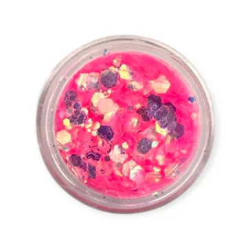 KiviArt Princess Mixed Chunky UV csillám GL09
