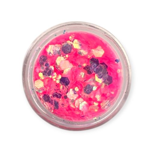 KiviArt Princess Mixed Chunky UV csillám GL09