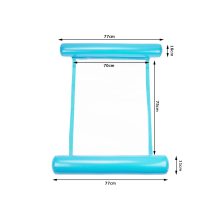 Felfújható vízi függőágy medencéhez lebegő matrac pihenéshez